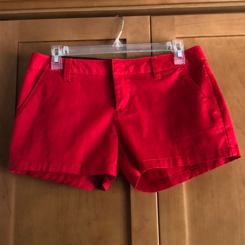 Red Volcom Shorts Size 27